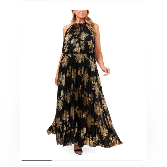 Floral-Print Dress.                      A - Picture 1 of 9